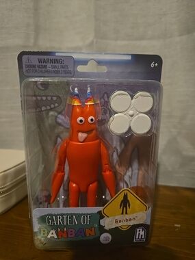 Garten of Banban Orange Monster Figure by Pm Studios